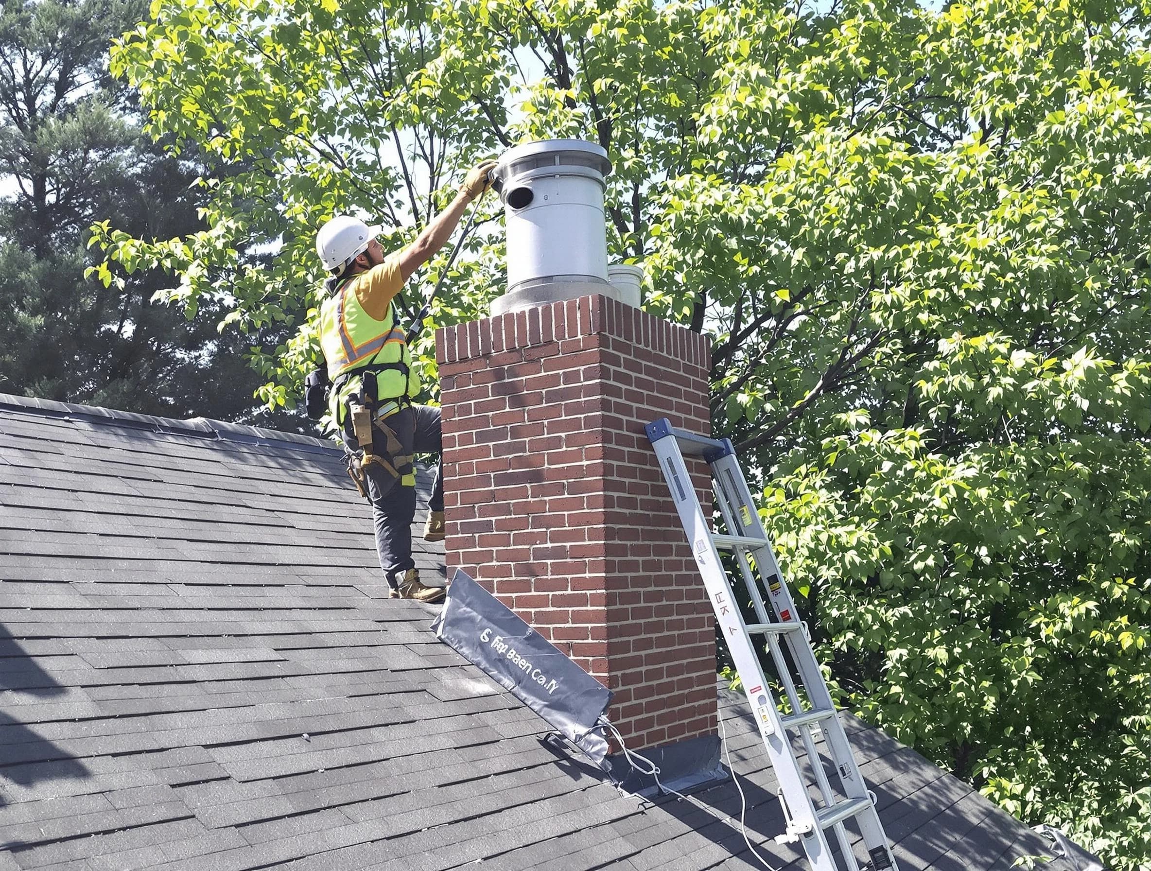 Chimney liner inspection by Snellville Chimney Sweep in Snellville, GA