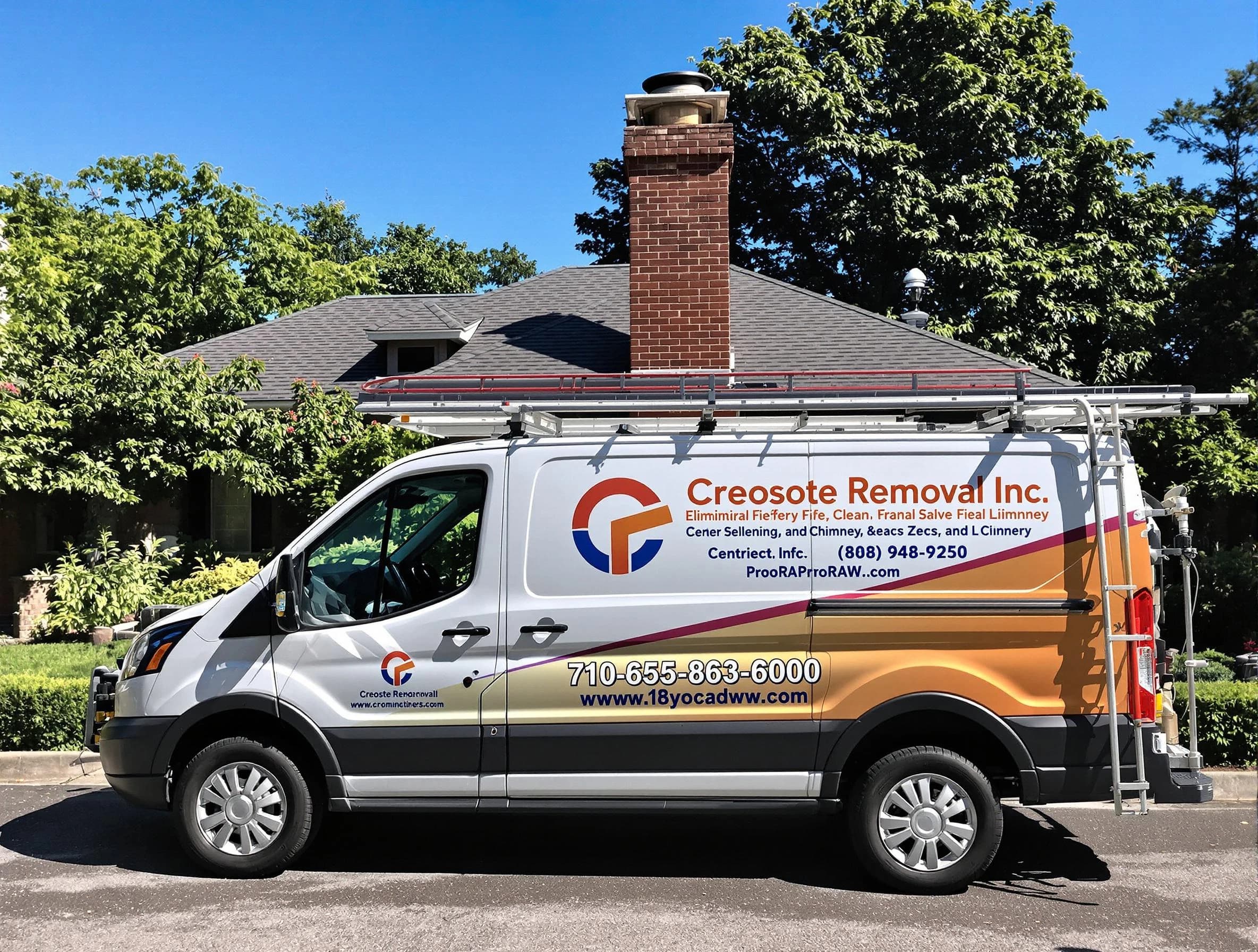 Snellville Chimney Sweep technician removing creosote safely in Snellville, GA