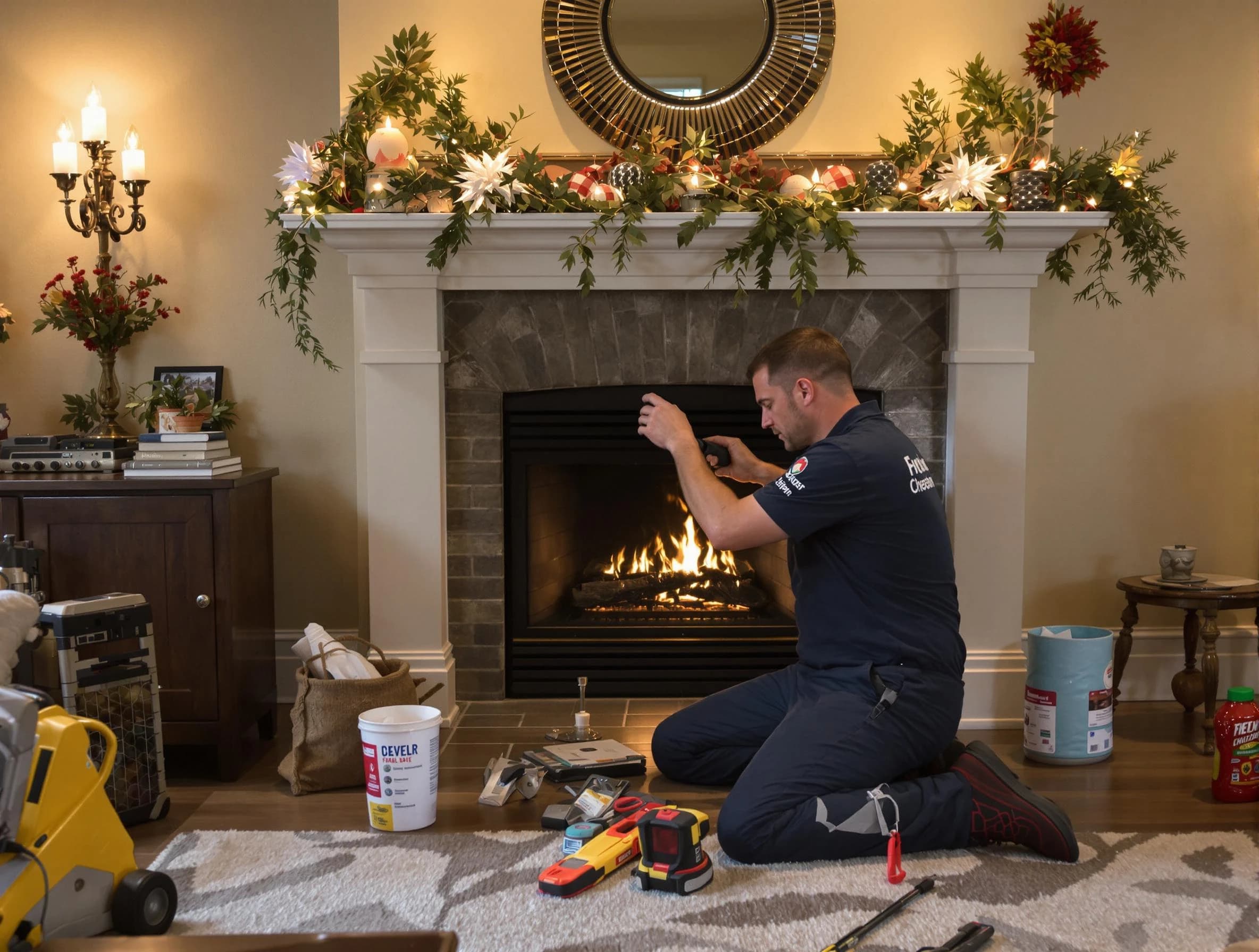Snellville Chimney Sweep offering fireplace maintenance services in Snellville, GA
