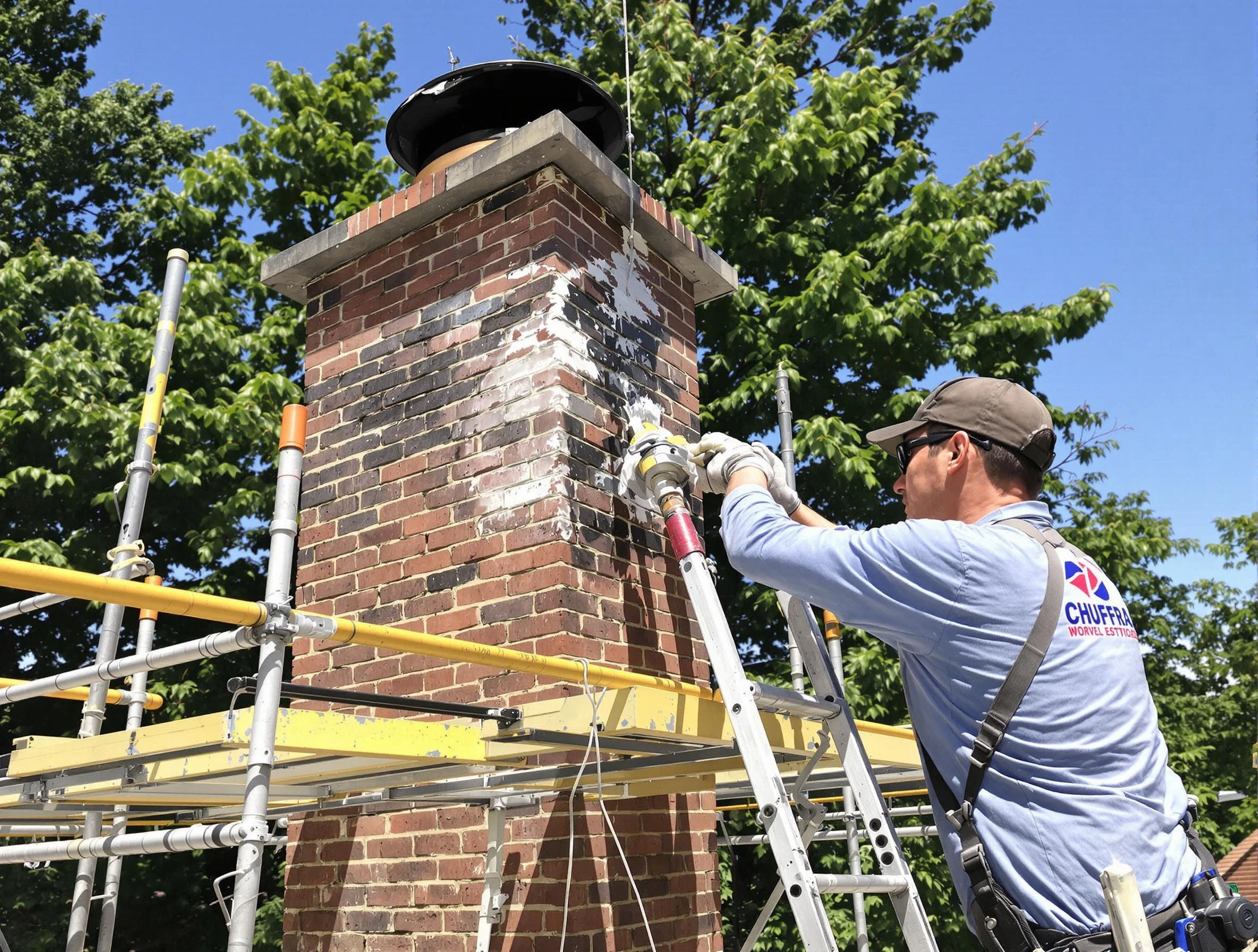 Structural chimney repair by Snellville Chimney Sweep in Snellville, GA